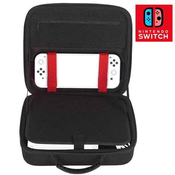 Bigben Funda para Nintendo Switch Negra (SWITCHSTORACASE)