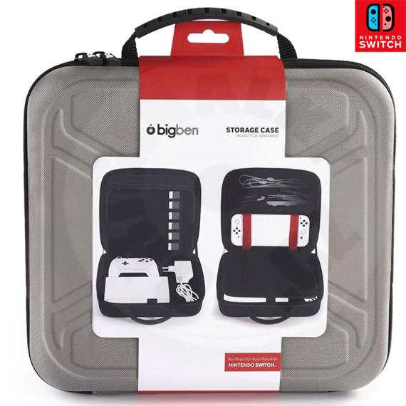 Bigben Funda Protectora Dura para Nintendo (SWITCHSTORCASEDGREY)
