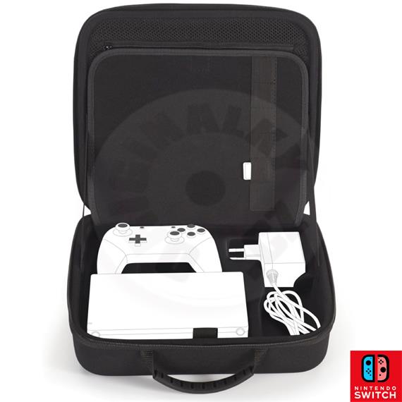 Bigben Funda Protectora Dura para Nintendo (SWITCHSTORCASEDGREY)