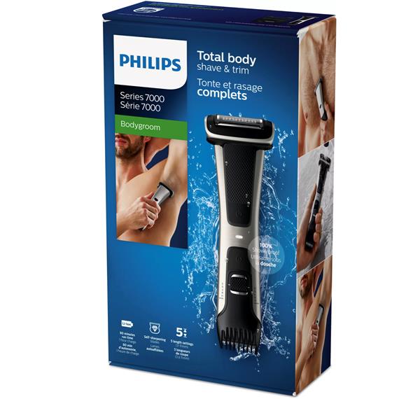 Philips BG7025/15 Afeitadora Corporal con Cabezal Doble