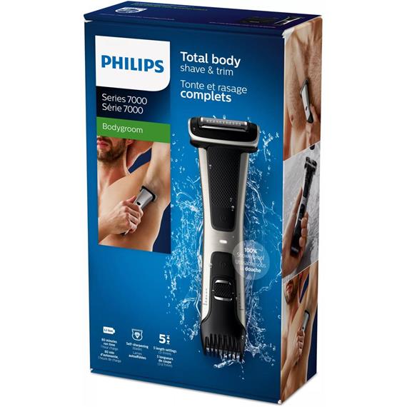 Philips BG7025/15 Afeitadora Corporal con Cabezal Doble