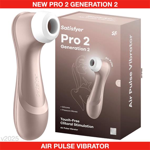 Satisfyer Pro 2 Generación 2 Rosa Oro