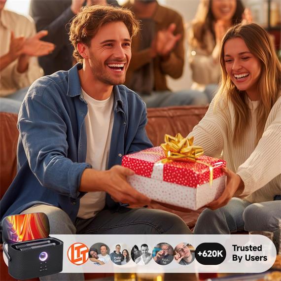 Ikarao Shell S2 Altavoz Karaoke Recargable con Pantalla 8" 140W y 2 Micros