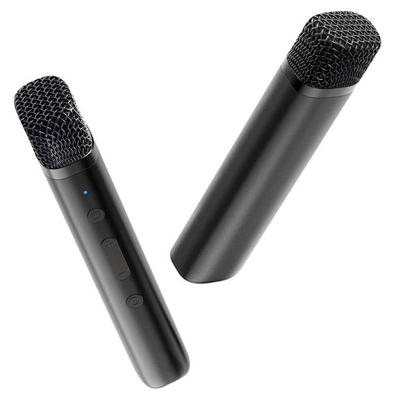Ikarao Shell S3 Altavoz Karaoke Recargable con Pantalla 7" 80W y 2 Micros