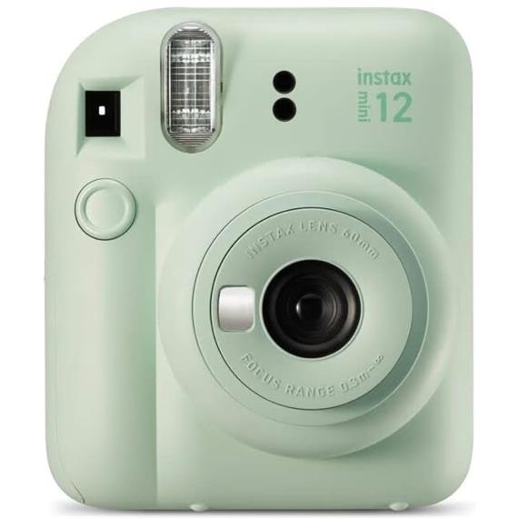 Fujifilm Instax Mini 12 Cámara Instantánea Kit Regalo Mint Green