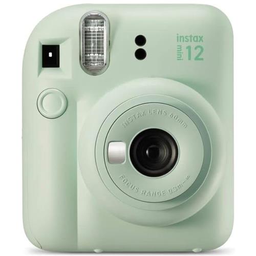 Fujifilm Instax Mini 12 Cámara Instantánea Kit Regalo Mint Green