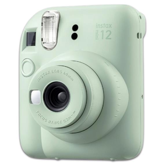 Fujifilm Instax Mini 12 Cámara Instantánea Kit Regalo Mint Green