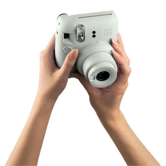 Fujifilm Instax Mini 12 Cámara Instantánea Kit Regalo Mint Green