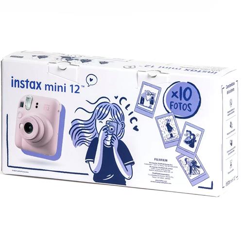 Fujifilm Instax Mini 12 Cámara Instantánea Kit Regalo Blossom Pink