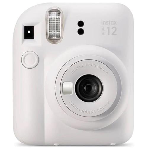 Fujifilm Instax Mini 12 Cámara Instantánea Kit Regalo Clay White