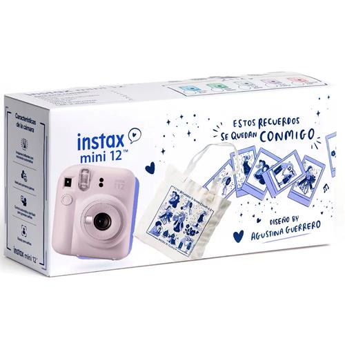 Fujifilm Instax Mini 12 Cámara Instantánea Kit Regalo Lilac Purple