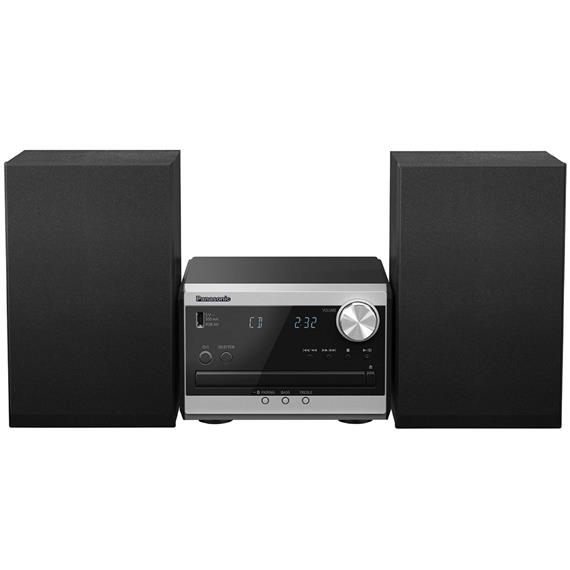 Panasonic SC-PM270EG-S Microcadena 20W, CD, FM, BLuetooth, USB, Plata