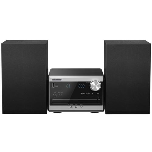 Panasonic SC-PM270EG-S Microcadena 20W, CD, FM, BLuetooth, USB, Plata
