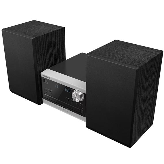 Panasonic SC-PM270EG-S Microcadena 20W, CD, FM, BLuetooth, USB, Plata
