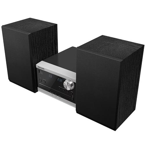 Panasonic SC-PM270EG-S Microcadena 20W, CD, FM, BLuetooth, USB, Plata