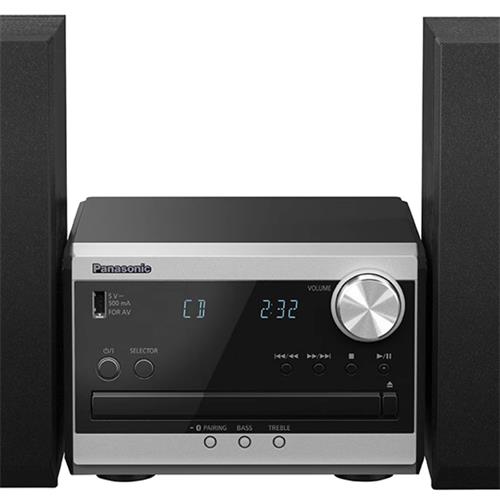 Panasonic SC-PM270EG-S Microcadena 20W, CD, FM, BLuetooth, USB, Plata