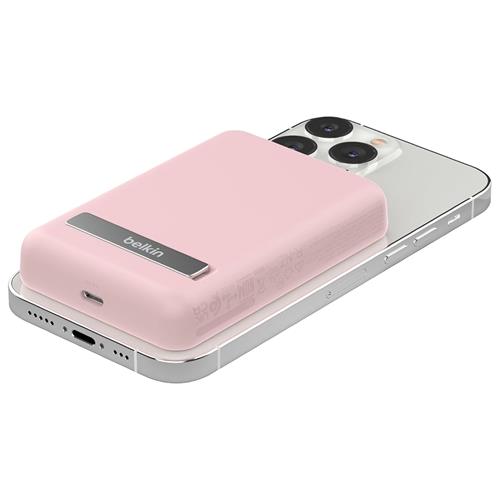 Powerbank 5.000mAh Belkin Magsafe 7.5W QI2 Rosa BBC010-PL