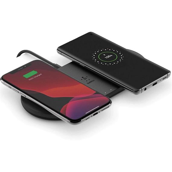 Belkin Base de Carga Inalámbrica Doble 10W Negro WIZ002VFBK