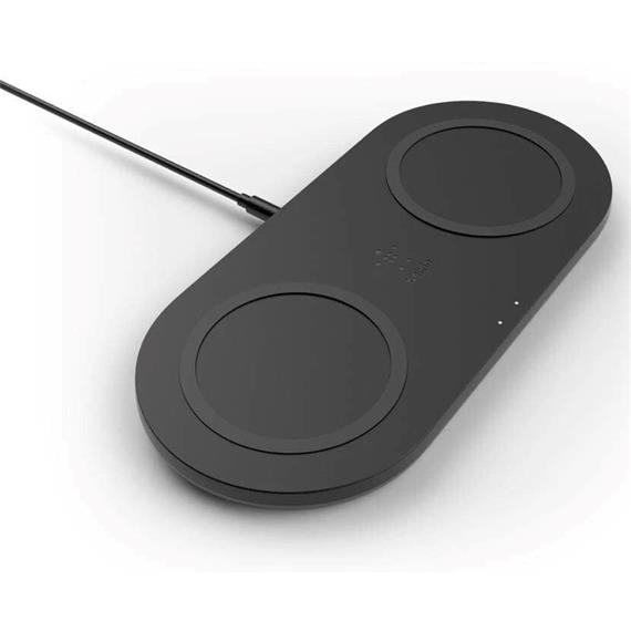 Belkin Base de Carga Inalámbrica Doble 10W Negro WIZ002VFBK