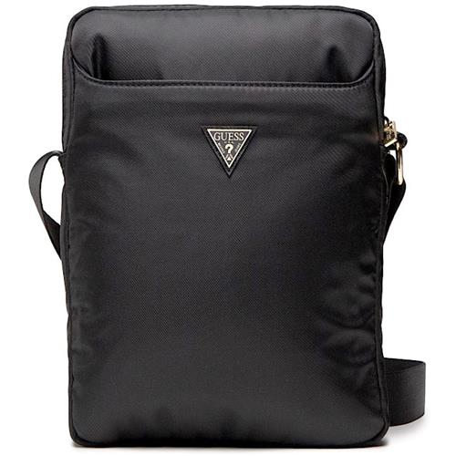 Guess Torba GUTB10NTMLBK 10" Negro Nylon Triangle Logo