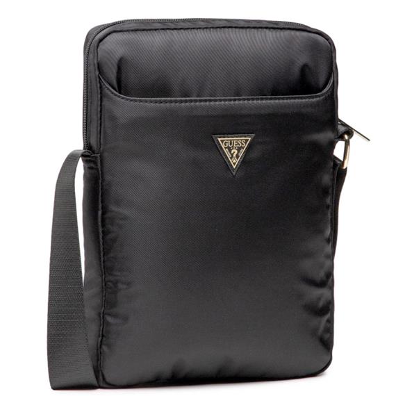 Guess Torba GUTB10NTMLBK 10" Negro Nylon Triangle Logo