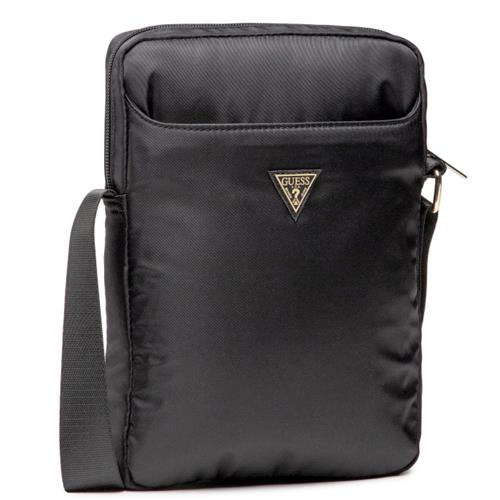 Guess Torba GUTB10NTMLBK 10" Negro Nylon Triangle Logo