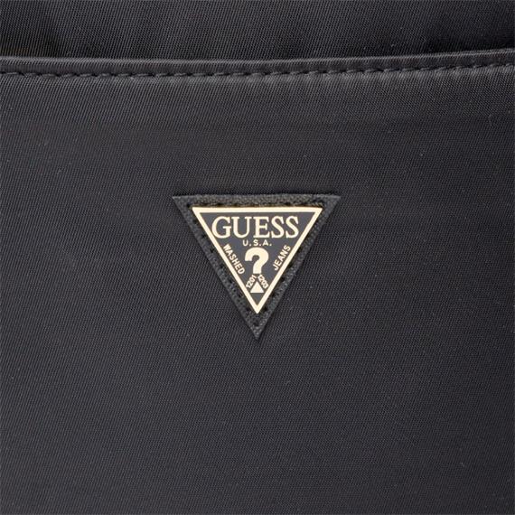 Guess Torba GUTB10NTMLBK 10" Negro Nylon Triangle Logo