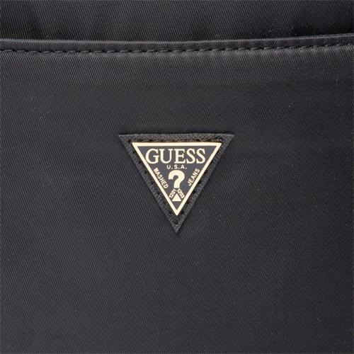 Guess Torba GUTB10NTMLBK 10" Negro Nylon Triangle Logo