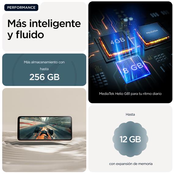 Motorola Moto G06 4G 6.88" 4GB 256GB 50Mpx Azul
