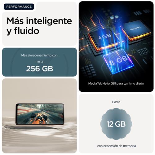 Motorola Moto G06 4G 6.88" 4GB 256GB 50Mpx Azul