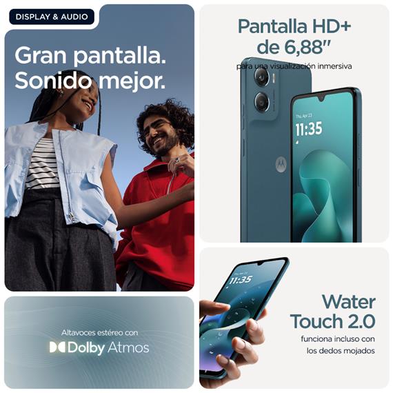 Motorola Moto G06 4G 6.88" 4GB 256GB 50Mpx Azul