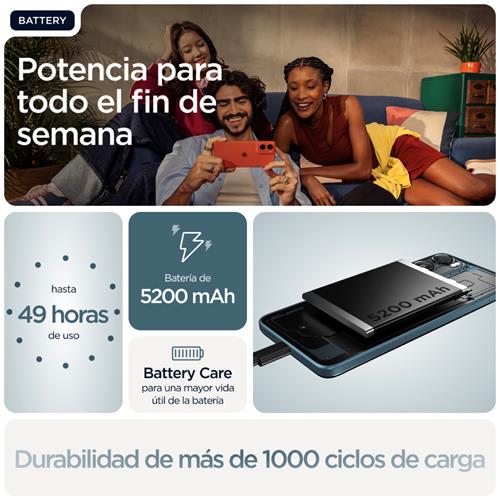 Motorola Moto G06 4G 6.88" 4GB 256GB 50Mpx Azul