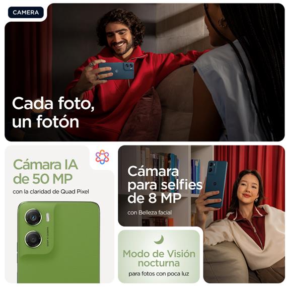 Motorola Moto G06 4G 6.88" 4GB 256GB 50Mpx Verde