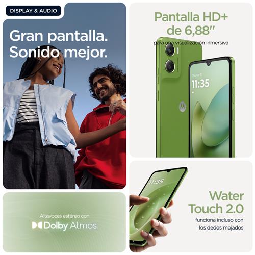 Motorola Moto G06 4G 6.88" 4GB 256GB 50Mpx Verde