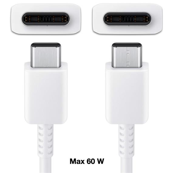 Samsung Cable USB-C a USB-C 3A 1.8 Metros Blanco (EP-DX310JWE)
