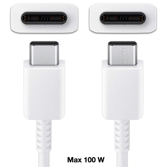 Samsung Cable USB-C a USB-C 5A 1.8 Metros Blanco (EP-DX510JWE)