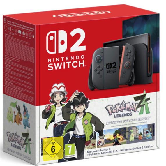 Nintendo Switch 2 Consola+Pokemon Legends Z-A