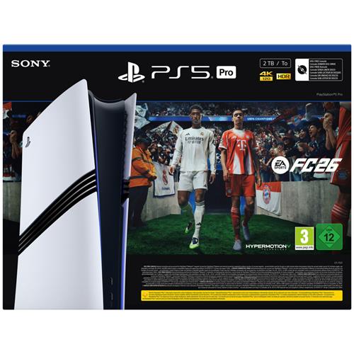 Sony PlayStation 5 Pro 2TB + EA FC 26 Descargable sin Disquetera