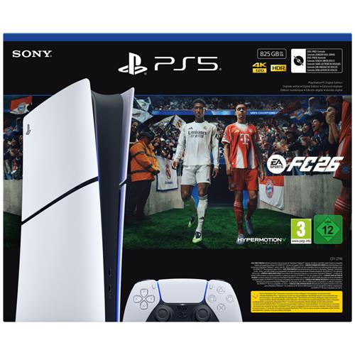 Sony PlayStation 5 Digital Slim 825Gb + EA FC 26 Descargable Digital