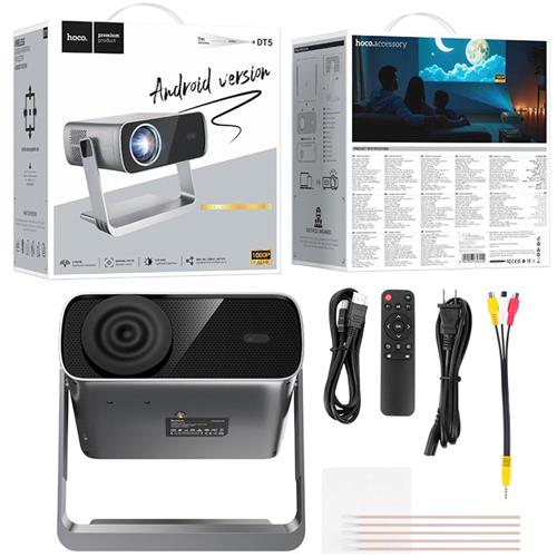Hoco DT5 Proyector Full HD 270 Lumen Smart Android