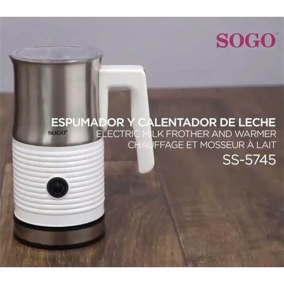 Sogo Espumador-Calienta Leche 0.3 Litros (KET-SS-5745)
