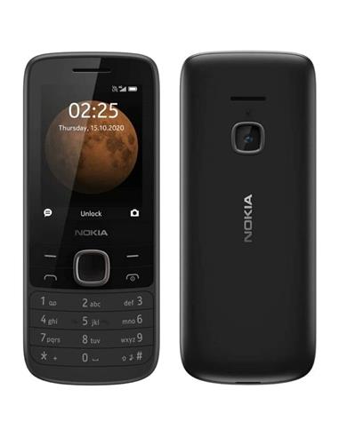 Nokia 225 4G 2.4" Radio FM Cámara Negro