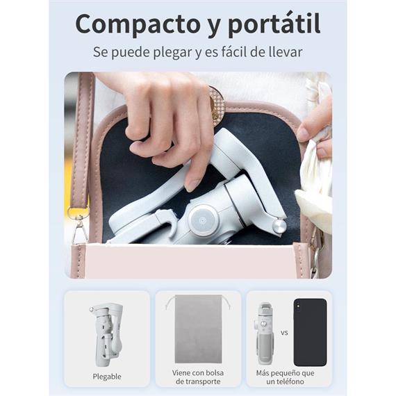 FeiyuTech VB4 Estabilizador con Seguimiento por IA para Smartphone