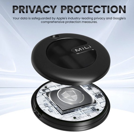 Mili Mi Tag Duo Rastreador Inteligente Dual para Apple iOS y Android Find Hub