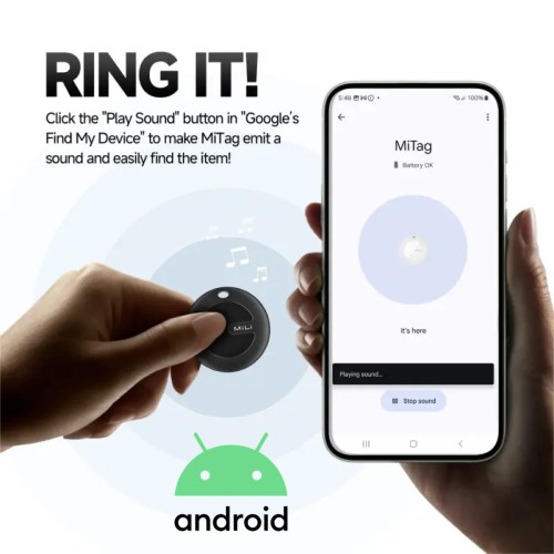 Mili Mi Tag Rastreador Inteligente para Android Find Hub