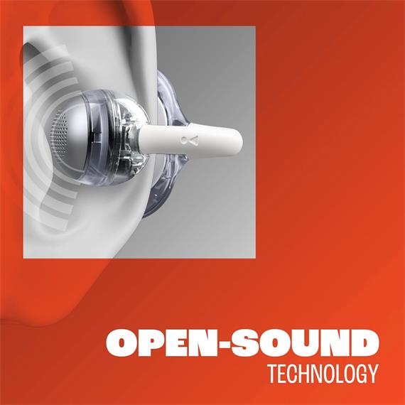 Jbl Soundgear Clips Auriculares Inalámbricos Open Ear Ghost Black