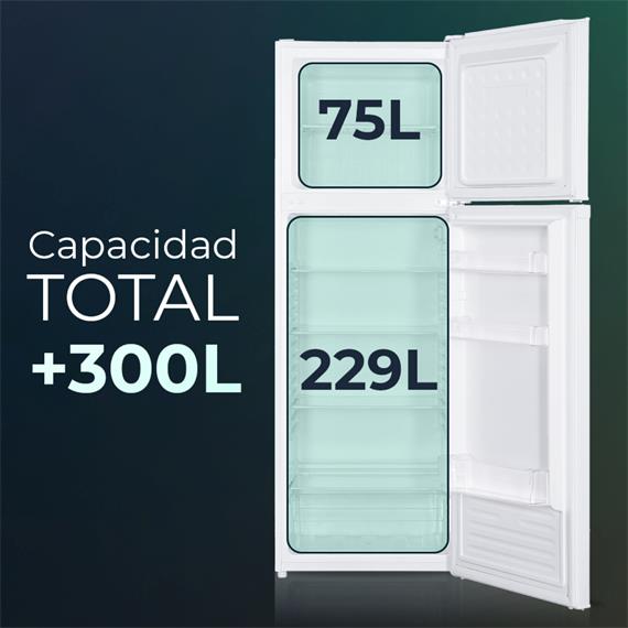 Svan SF17601E Frigorífico Cuiclio 172X60X60.5cm Blanco