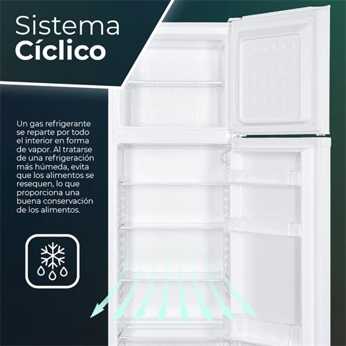 Svan SF17601E Frigorífico Cuiclio 172X60X60.5cm Blanco