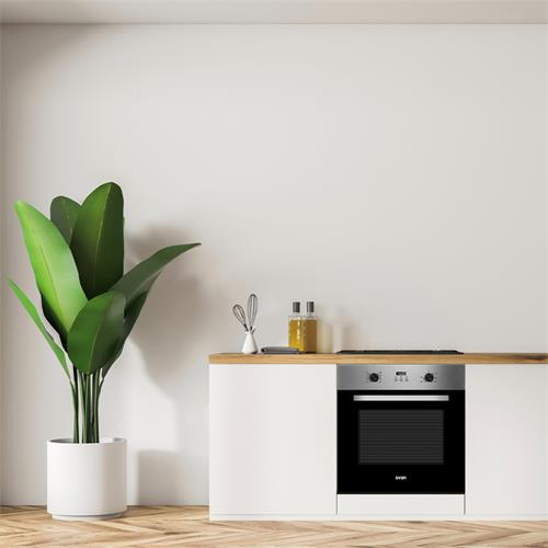 Svan SHM8700DPX Horno Display 70L 8P 2 Guias Inox EF.A