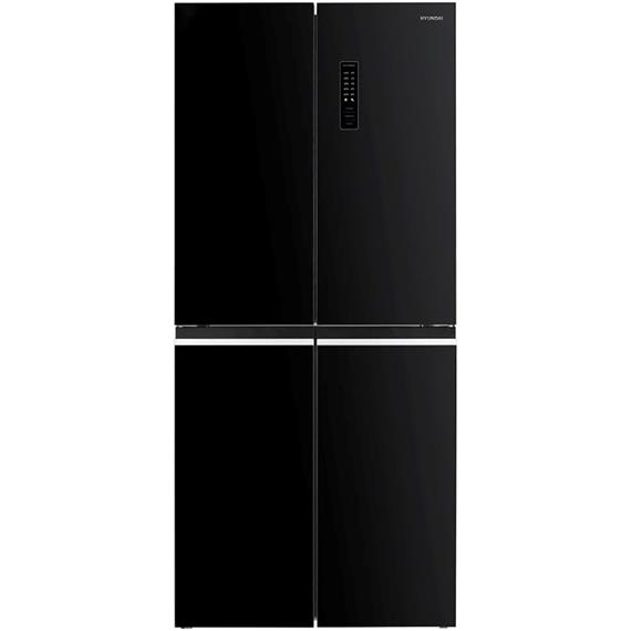 Hyundai H418800ENFN Frigo180x79x63cm Cristal Negro